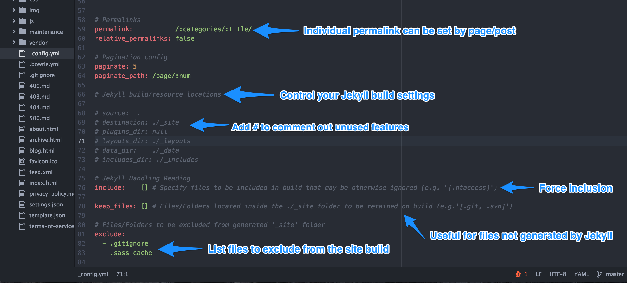 BowTie Site Other Global Settings